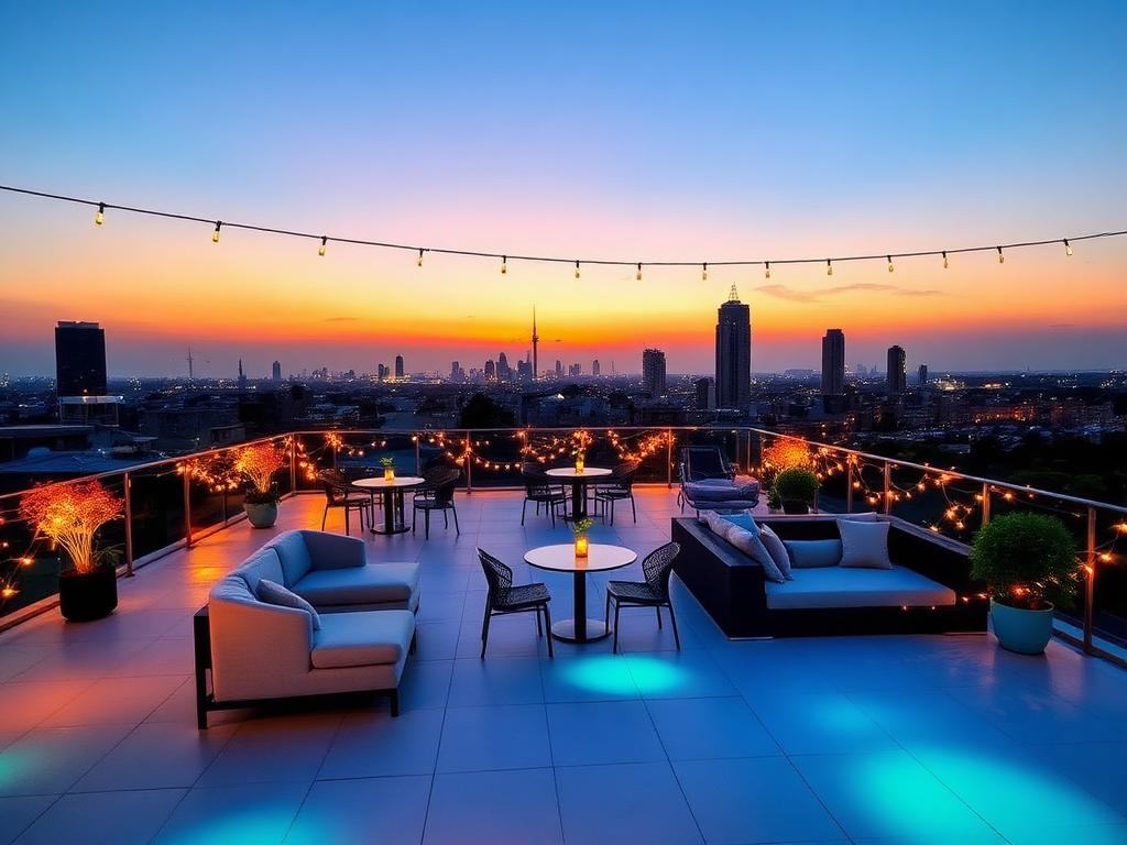 Skyline Rooftop — Airport Residential